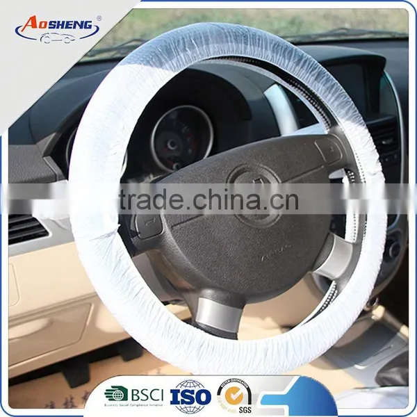Disposable Car Seat Cover Parking Brake Cover Steering Wheel Cover photo-4