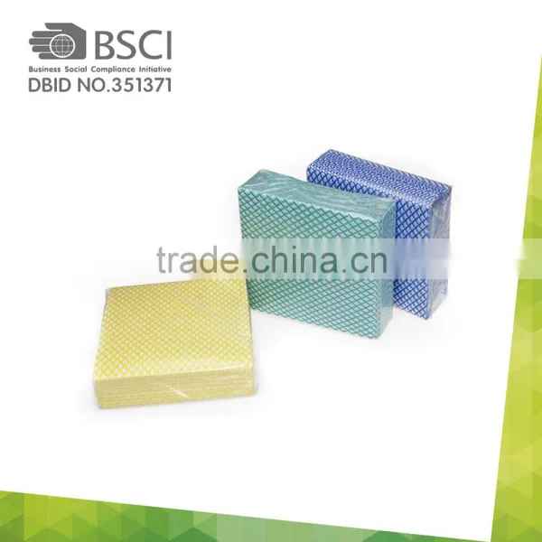 House Keeping Cleaning Wipes/ Cleaning Fabric Cheap Dish Washing Cloth Disposable Viscose Cleaning Wipes photo-5
