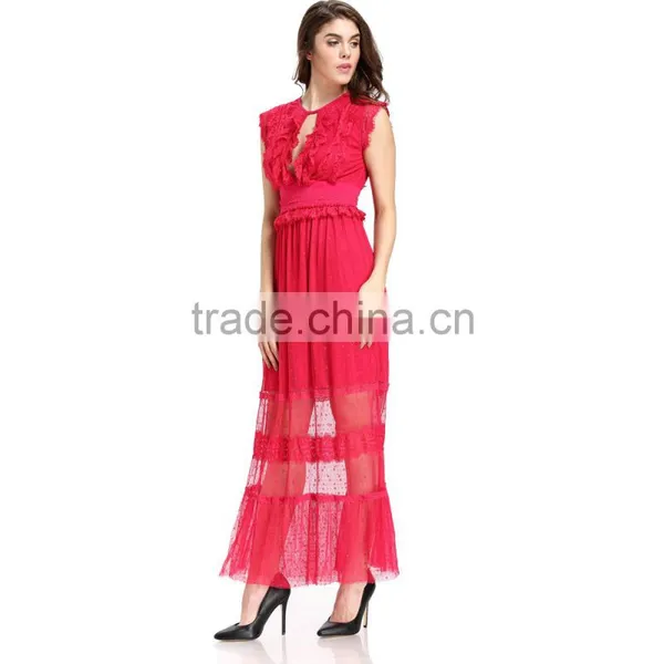 Sexy Lady One Piece Long Frog Latest Dress Design Picture photo-5