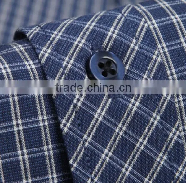 Long Sleeve Stripes Formal Business Mens Dress Shirt In Bulk photo-3