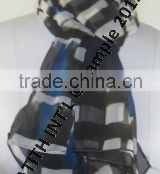 Indian Silk Scarf photo-3