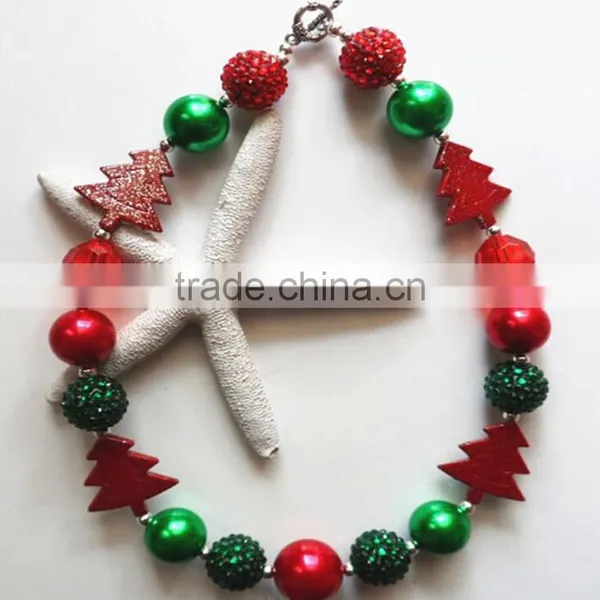 Wholesale Baby Girl's Necklace Handmade Plastic Bead Cheap Plastic Bead Necklace for Children photo-6