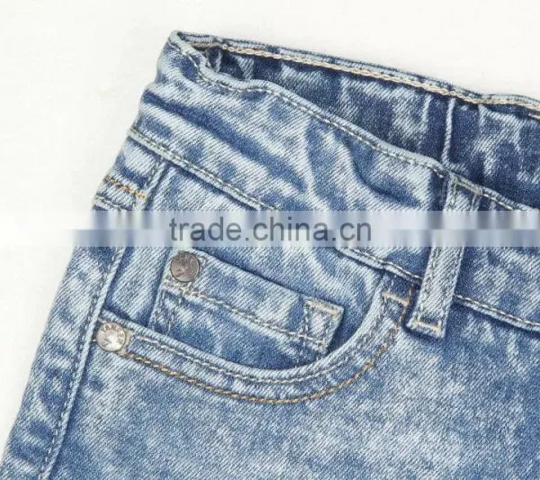 OEM/Wholesale HIGH-END100% Cotton In-style Kids Jeans photo-5