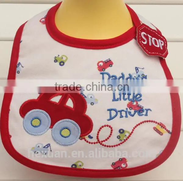 OEM or Stocked Infant Animal Waterproof Knitting Custom Print Bibs for Baby photo-6