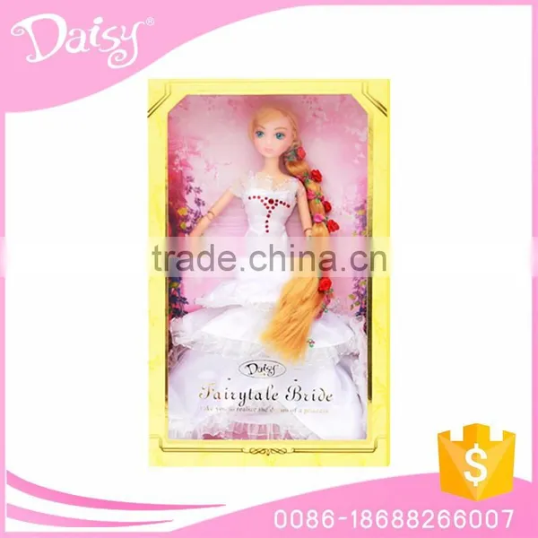 Custom 11.5 Inch Vinyl Fashion American Girl Chucky Fairy Princess Wedding Clothes Display Barbiee Doll photo-2