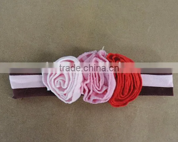 Wholesale Baby Hair Bands Cotton Knitted Custom Cheap Baby Accessories Boutique Girls Hair Accessories Flower Girls Hairbands photo-3