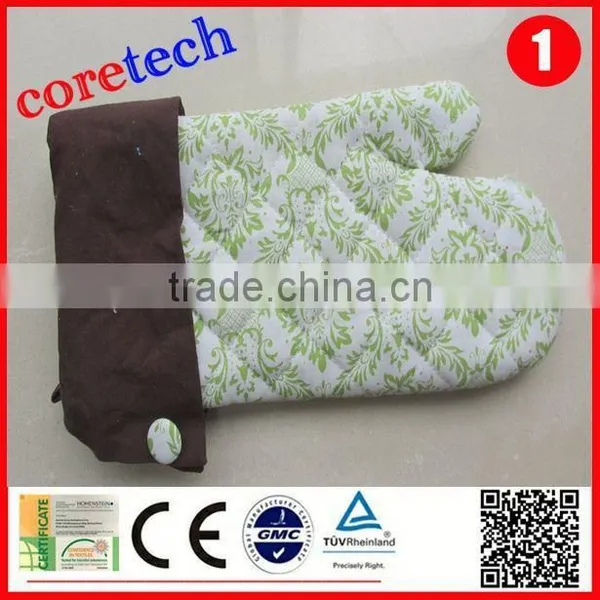 Durable Anti-slip Cotton Oven Mitten Factory photo-2