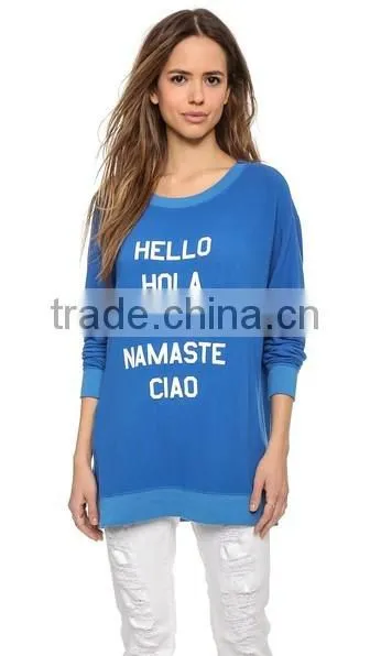 Vintage Inspired Top Stitched Women's Sweatshirt photo-2