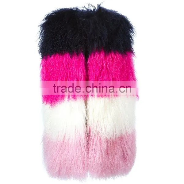 SJ206-01 Wholesale Sheep Fur Clothes From China Fur Manufacturer