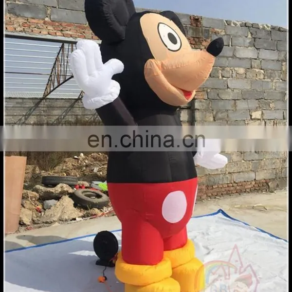 3M Promotional Inflatable Mickey Mouse Cartoon Mascot Advertising Mickey Mous Model On Sale photo-2