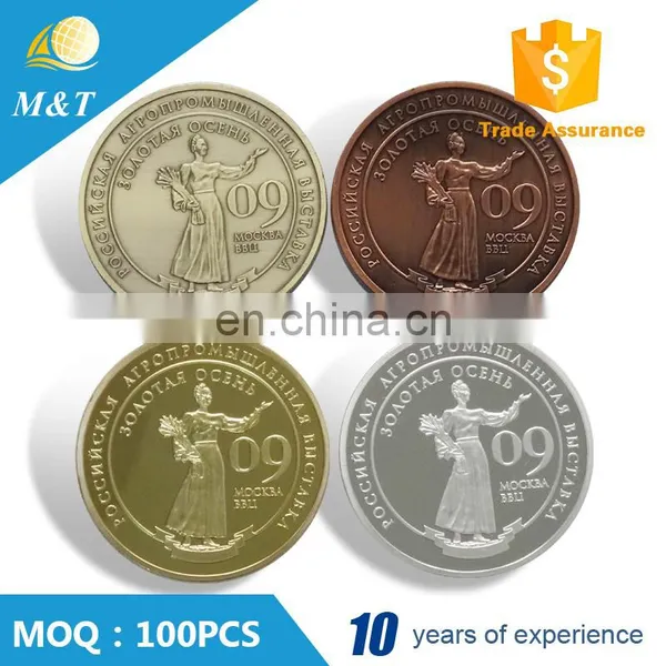 Custom Made Souvenir Memorabilia Challenge Fake Gold Engraved Unique Silver Coin photo-3