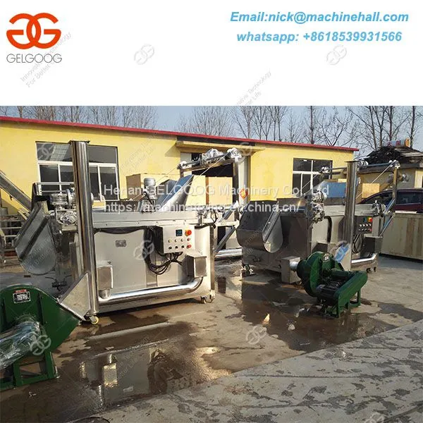 Automatic Gas Frying Equipment for Chicken|Banana Chips Machine|Fried Potato Chips Machine for Sale photo-3