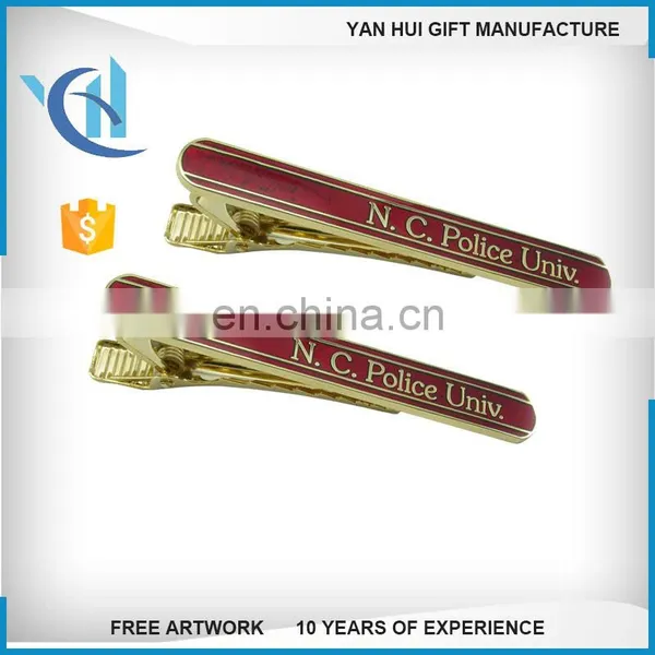 Custom Logo Silver Tie Clips photo-4