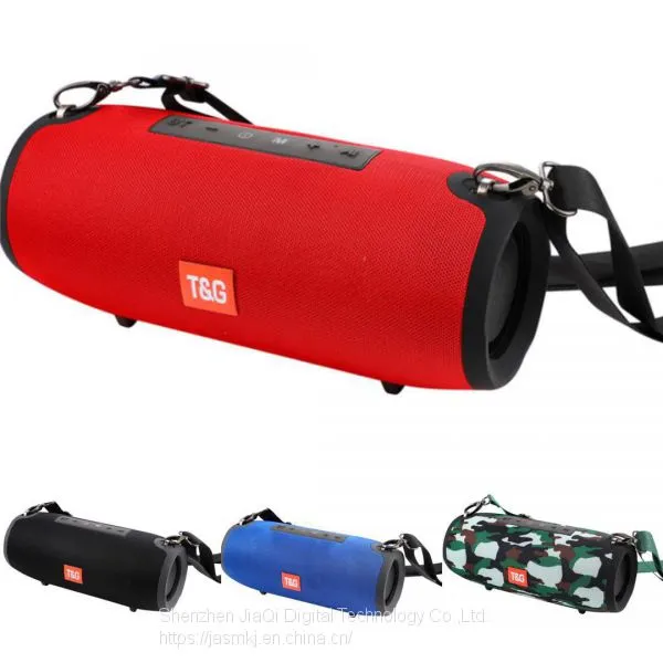 TG118 Original Factory Cloth Art Wireless Bluetooth Speaker Outdoor Sports Portable Big Drum Bass Bluetooth Speaker