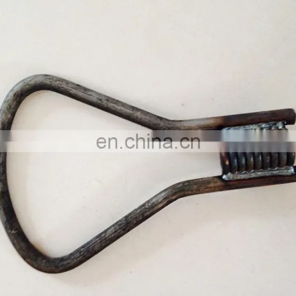 Flared Coil Insert Galvanized Forged Welding Strut Concrete Hardware Flared Loop
