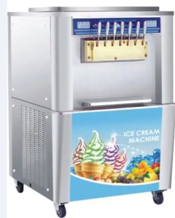 Humanization Design Overload Protection Ice Cream Maker Machine