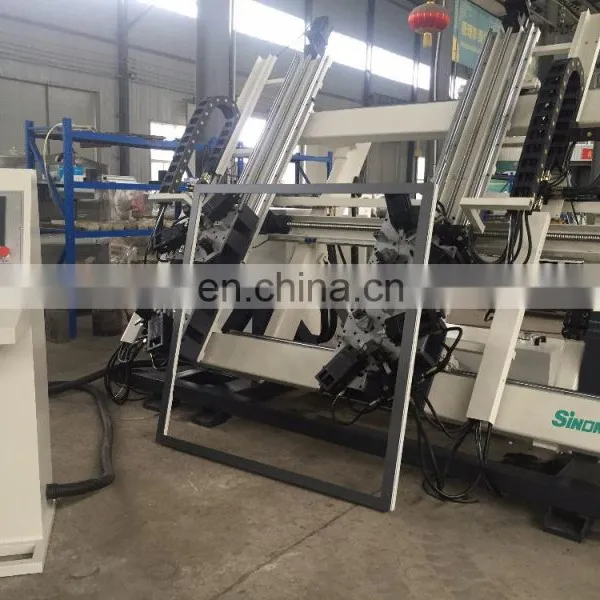 Aluminum Window Automatic Four Corners Aluminum Profile Crimping Machine photo-4