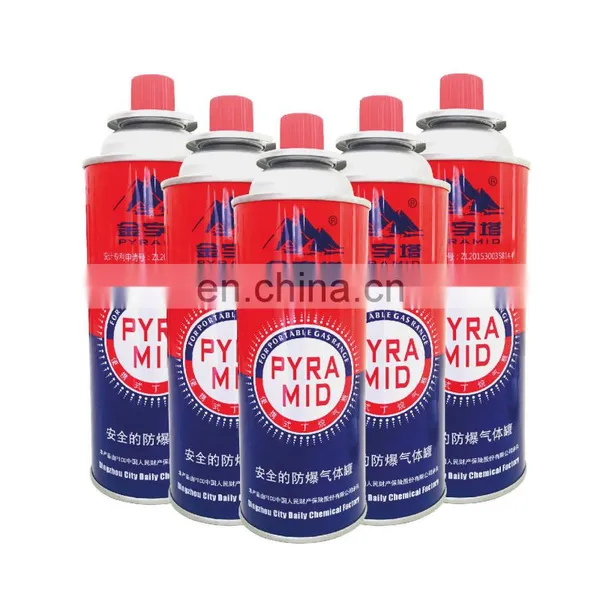 Hebei Newest Design Camping Butane Gas Cylinder 220g and Butane Refill Gas Cartridge photo-6