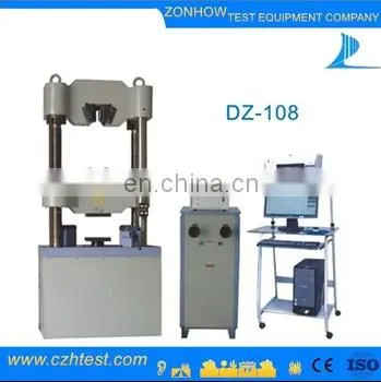 Hydraulic Universal Testing Machine ,1000KN WEW Series Computer Display Electro-hydraulic Servo Universal Tensile Tester photo-3