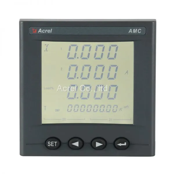 Acrel AMC96L-E4 Multifunction Meter Lcd Display 3 Phase Power Metering photo-3