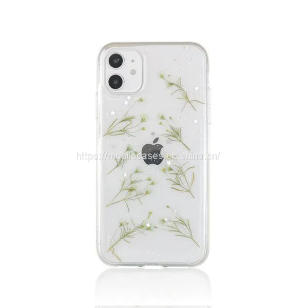 Epoxy Phone Case Epoxy Sticker IMD Phone Case Mobile Case Mobile Cover Wild Flower Phone Case photo-4