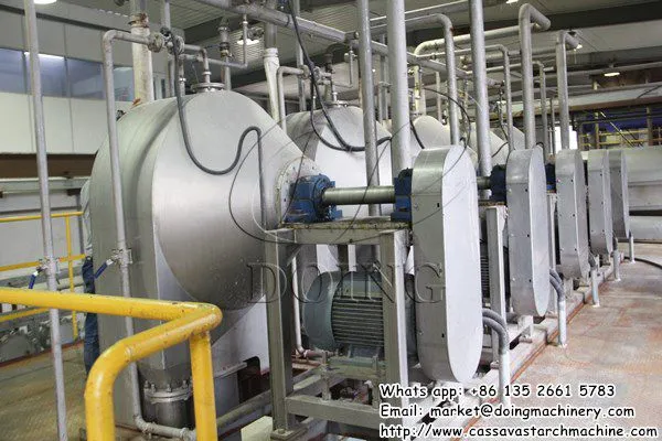 Food Grade and Large Output Cassava Starch Processing Machine in Cassava Starch Production Line photo-4