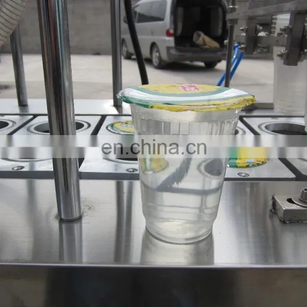 BHJ-2 Water Cup Filling And Sealing Machine Economical and Practical photo-3