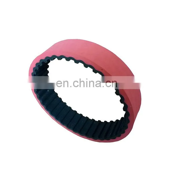 Red Rubber Coating Timing Belt for Packing Machine photo-3
