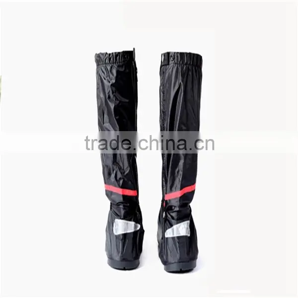 Hot Sale PVC Outsole Material and Low Upper Material Black Rain Shoe Cover photo-5
