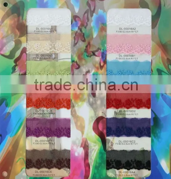 Various Colors Embroidery Lace Trimming for Women photo-3