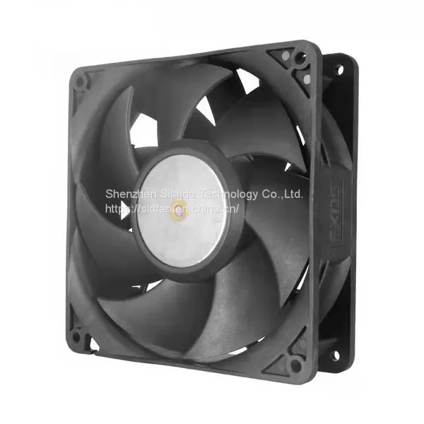 Powerful 4 Pin 6 Pin Fan 140mm 14038 DC 12V 7500RPM 290CFM For E9+ E10 Bitcoin Miner Cooling Fan Replace PFM1412DE photo-4