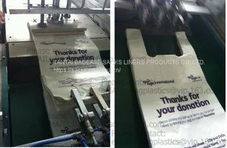 Compostable Donation Bags Charity Sacks, Charity Bags, Charity Donation Bags, Jumbo Vest Carrier, Clothe Donate Bags photo-5