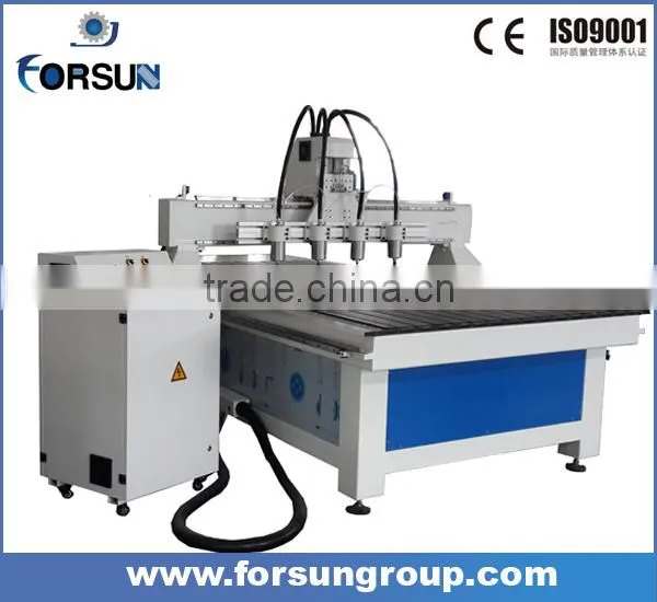 China Suppliers 4 Head Woodworking Cnc Router for Wood Door, Guitar, Furniture/ Wood Cutting Cnc Machine for Sale photo-6