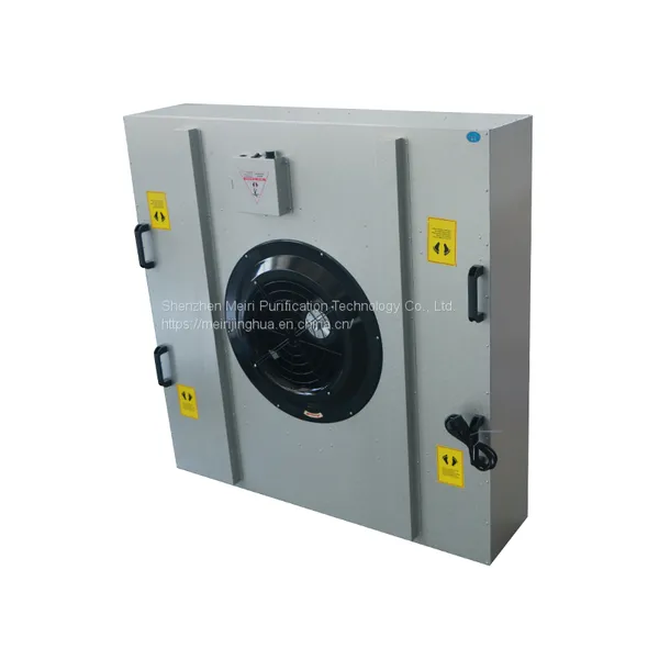 MRJH OEM 4*4 Blower Air Purifier Fan Filter Unit HEPA FFU For Industry Clean Room photo-4