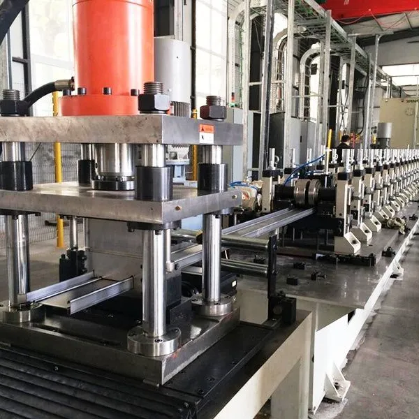 Perforated Stainless Steel Galvanized Cable Tray Cable Pallet Roll Forming Machine photo-2