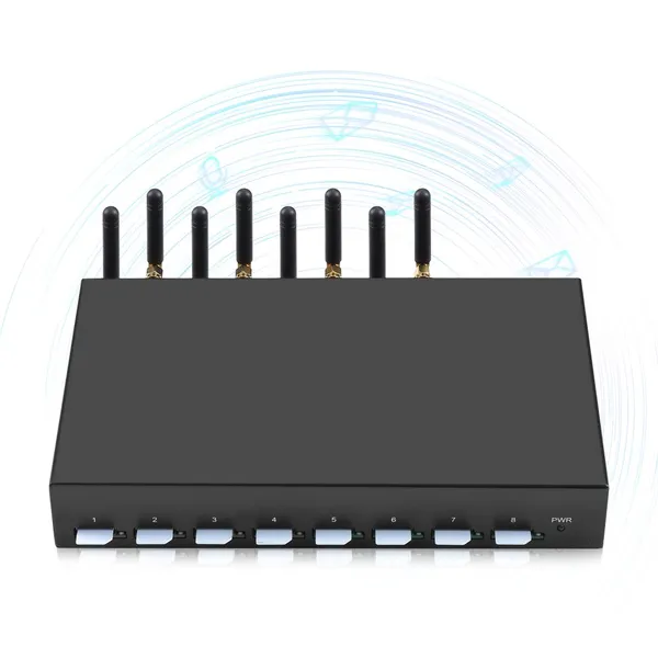 4G SK8-8 SMS Gateway IMEI Change SMS Bulk Router 8 Ports Sim Box Free Tech Support EIMS photo-5
