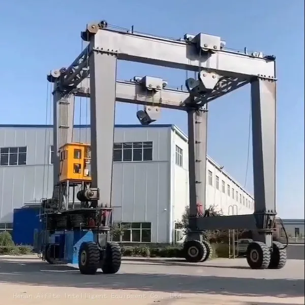 Maximum Mobility: Advanced Rubber-Tired Gantry Crane photo-3