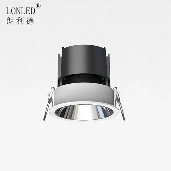 High Quality Painting Aluminium Housing 8 15 24 38 55 Lens Anti-Glare Spotlight Adjustable Recessed Led Downlight SpotLight photo-3