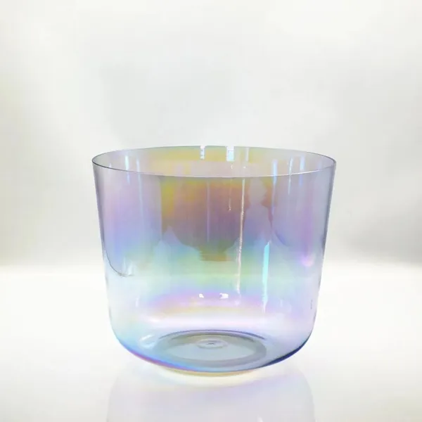 Crystal Clear Cosmic Singing Bowl Frosted Crystal Singing Bowl From China Crystal Singing Grail Bowl photo-2