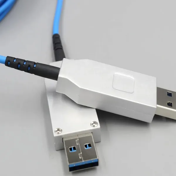 OEM Factory Wholesale Pure Fiber USB3 Active Optical Cable-AM to AM-5Gbps-100m photo-3