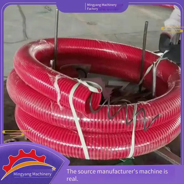 220v Spiral Material Feeder, Dual-drive Hose Feeder for Grain Transportation in Rural Areas, Structure of Electric Hose Grain Suction Machine photo-3