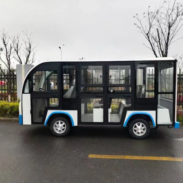 Tourist Sightseeing Vehicle - 11-seater Enclosed Electric Sightseeing Vehicle, From the Original Manufacturer, Direct Sales of First-hand Electric Sightseeing Vehicles photo-4