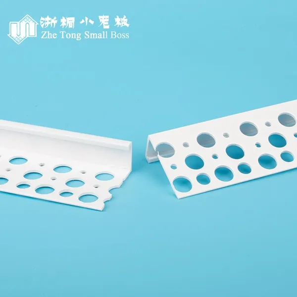 Zhe Tong Small Boss Reinforcing Wall Corners Plastic Corner Bead PVC Corner Bead for Drywall CA34 photo-4