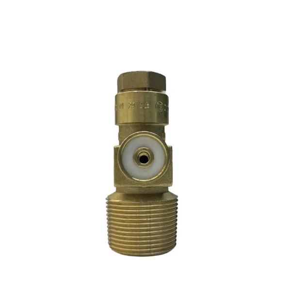 Reliable Brass Dissolved Acetylene Cylinder Valve for Aviation Industry Stable Pressure Maintenance Under Special Gas Conditions photo-4