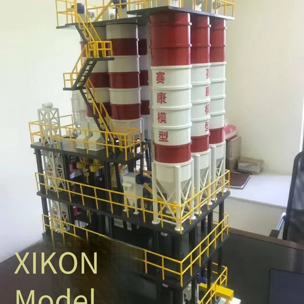 Customized Sand Table Models for Mixing Stations, Customized Industrial Mechanical Models, Customized Sand Tables photo-3
