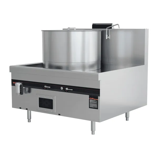 Cafeteria Food Prep Solution: Low-Emission Gas Soup Pot With <60dB Noise Control