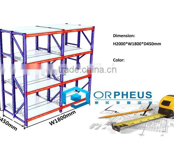 2016 New Shelf Warehouse Shelf Custom Storage System 4 Tier Metal Shelf photo-3