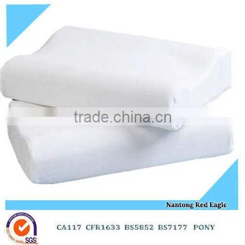Comfortable Adult Terry Cloth Memory Foam Pillow