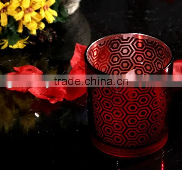 Flameless Candles in Glass Jar