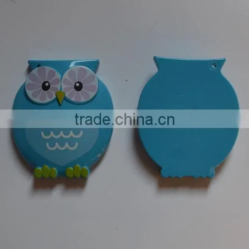 2015 Hot Selling Cartoon Owl Shaped Magic Mirror ,wedding Gift Hand Mirror photo-2
